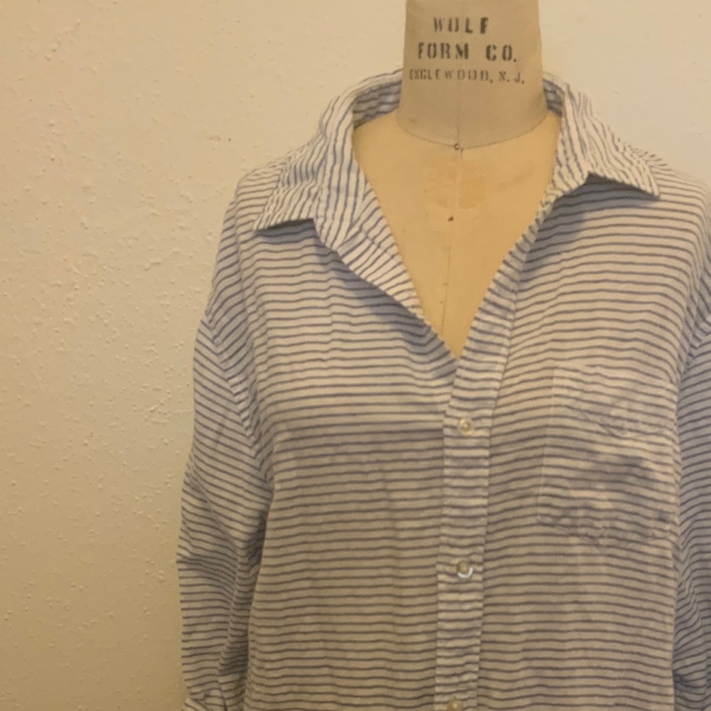 Gap Linen/Cotton Button Down
